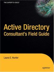 Cover of: Active Directory Field Guide