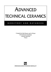 Cover of: Advanced Technical Ceramics | Bob Hussey