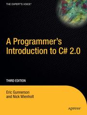 Cover of: A Programmer's Introduction to C# 2.0, Third Edition