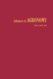 Cover of: Advances in Agronomy, Vol. 45 by Nyle C. Brady