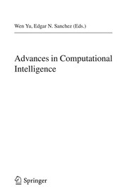Cover of: Advances in Computational Intelligence | Wen Yu