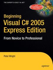 Cover of: Beginning Visual C# 2005 Express Edition: From Novice to Professional