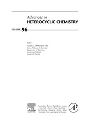 Cover of: Advances in heterocyclic chemistry | Alan R. Katritzky