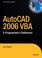 Cover of: AutoCAD 2006 VBA