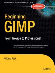 Cover of: Beginning GIMP: From Novice to Professional (Beginning from Novice to Professional)