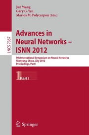 Cover of: Advances in Neural Networks – ISNN 2012 | Jun Wang