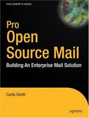 Cover of: Pro Open Source Mail: Building an Enterprise Mail Solution