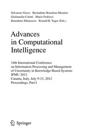 Cover of: Advances on Computational Intelligence | Salvatore Greco
