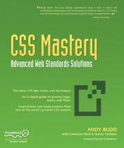 Cover of: CSS Mastery: Advanced Web Standards Solutions