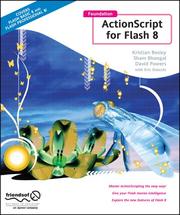 Cover of: Foundation ActionScript for Flash 8 (Foundation) by Sham Bhangal, Kristian Besley, David Powers
