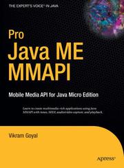 Cover of: Pro Java ME MMAPI | Vikram Goyal