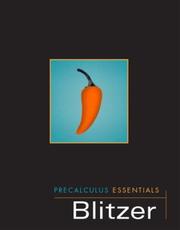Cover of: Precalculus Essentials by Robert Blitzer