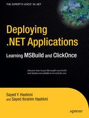 Cover of: Deploying .NET Applications: Learning MSBuild and ClickOnce (Expert's Voice in .Net)