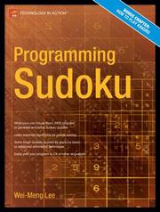 Cover of: Programming Sudoku (Technology in Action)