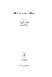 Cover of: African alternatives