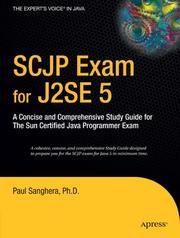 Cover of: SCJP Exam for J2SE 5 by Paul Sanghera