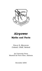 Cover of: Airpower by Phillip S. Meilinger