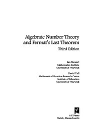 Algebraic number theory by Ian Stewart, David Orme Tall