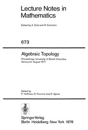 Cover of: Algebraic topology | 