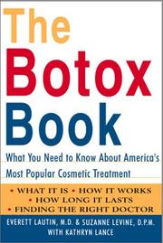 Cover of: The Botox Book by Everett Lautin