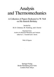 analysis-and-thermomechanics-cover