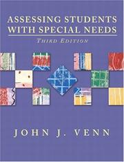 Assessing students with special needs by John Venn