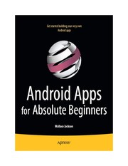 Cover of: Android apps for absolute beginners by Wallace Jackson