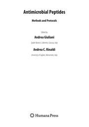 Cover of: Antimicrobial peptides | Andrea Giuliani