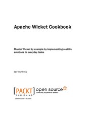 Cover of: Apache Wicket cookbook | Igor Vaynberg
