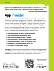 Cover of: App Inventor: create your own Android apps