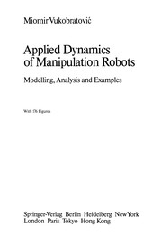 applied-dynamics-of-manipulation-robots-cover