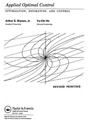 Cover of: Applied optimal control | Arthur E. Bryson