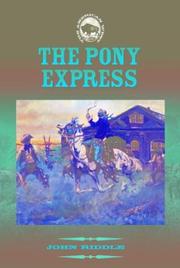 Cover of: The Pony Express (The American West) by 