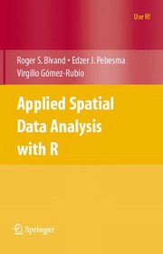 Cover of: Applied spatial data analysis with R