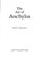 Cover of: The art of Aeschylus