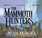 Cover of: The Mammoth Hunters by Jean M. Auel