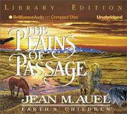 Cover of: The Plains of Passage by Jean M. Auel