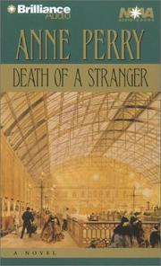Cover of: Death of a Stranger (William Monk) by 