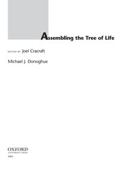 Cover of: Assembling the tree of life