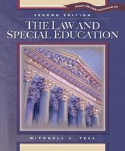 Cover of: Law and Special Education, The (2nd Edition) by Mitchell L. Yell, Mitchell L. Yell