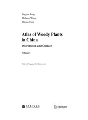 Cover of: Atlas of Woody Plants in China | Jingyun Fang