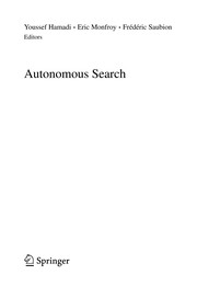Cover of: Autonomous Search | Youssef Hamadi