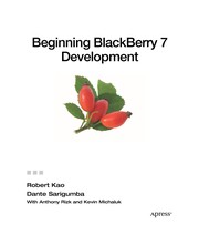 Cover of: Beginning BlackBerry 7 Development | Robert Kao