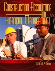 Cover of: Construction Accounting and Financial Management by Steven J. Peterson