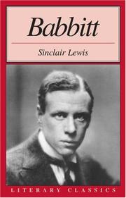 Cover of: Babbitt (Literary Classics (Amherst, N.Y.).) by Sinclair Lewis