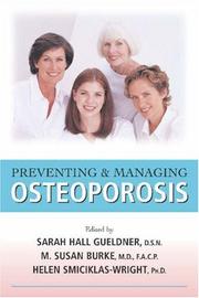 Cover of: Preventing & Managing Osteoporosis