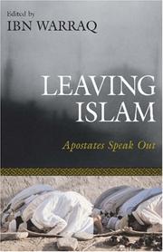 Cover of: Leaving Islam by Ibn Warraq.