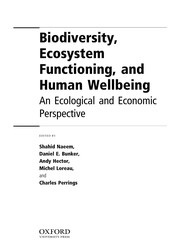 Cover of: Biodiversity, ecosystem functioning, and human wellbeing: an ecological and economic perspective