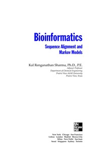 Bioinformatics by Kal Renganathan Sharma