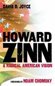 Cover of: Howard Zinn by Davis D. Joyce